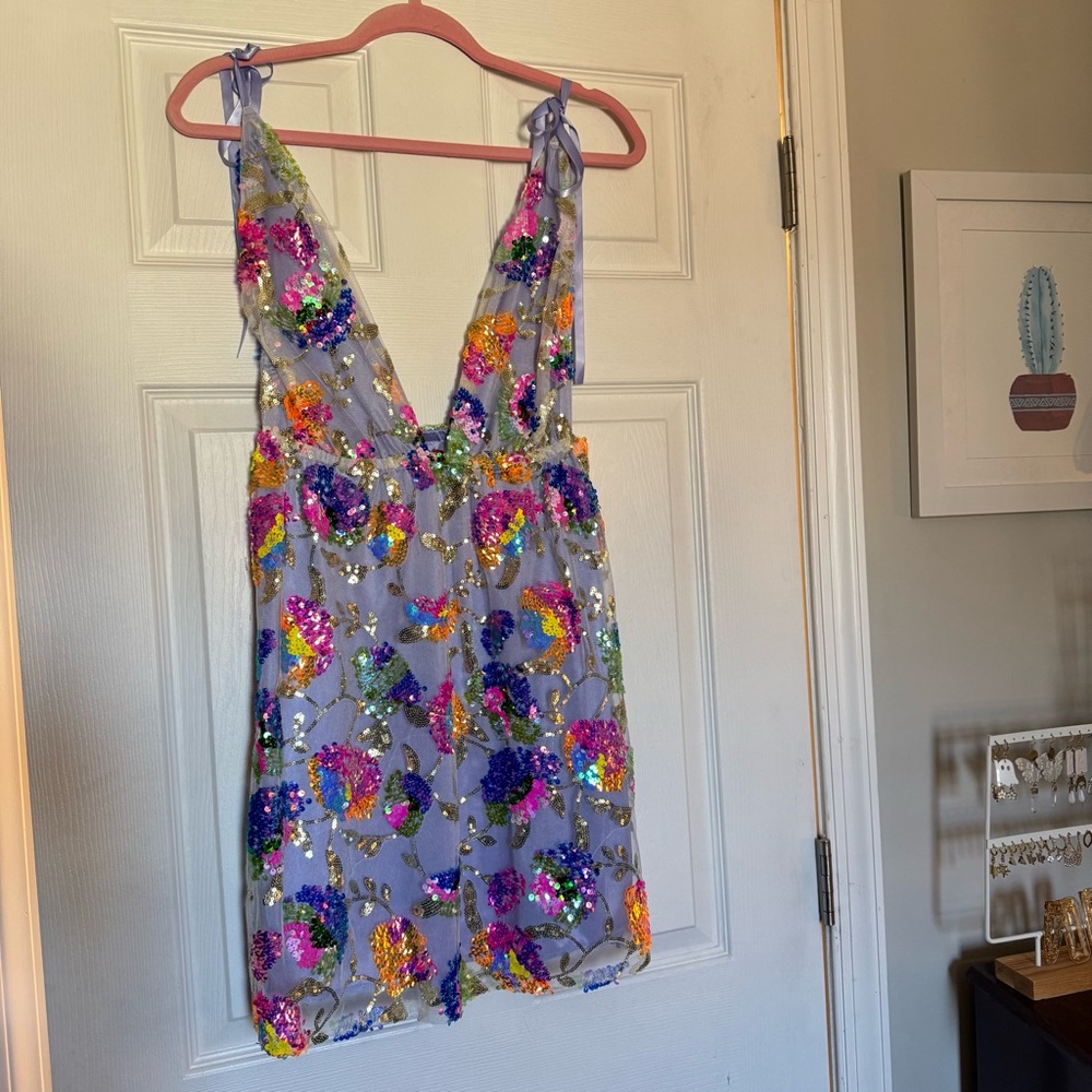 NWOT | Colorful Sequin Dress